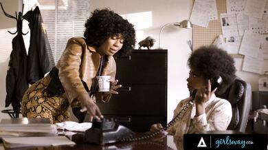 GIRLSWAY – Detective Misty Stone Has Hard Sex With Her Colleague On Their Desk At The Police Station